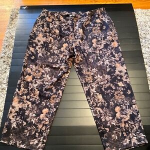 Susan Graver Floral Pants